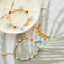 Get creative with pompom charms for the prettiest jewellery