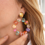 Getting started with glass beads for trendy earrings