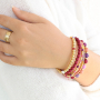 Bracelets inspiration with acrylic beads