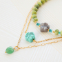 Get creative with colourful natural stone beads