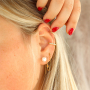 How to present stainless steel earrings with freshwater pearls