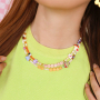 Design unique necklaces and sneaker cords with acrylic letter beads