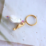 Create cheerful earrings with stainless steel earrings creole with eyelet