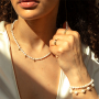 Mix & match stainless steel necklaces, bracelets, earrings, and rings