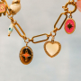 Create a unique collection with our stainless steel charms with enamel