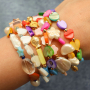 Create beautiful jewellery with our new shell beads