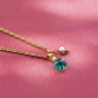 Creating statement necklaces with zirconia glass charms