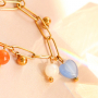 Colourful jewellery inspiration with glass beads