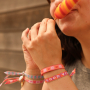 Tips for designing sunglass cords and anklets with ribbon text