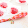 Tips for designing sunglass cords and anklets with ribbon text