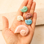Get creative with DQ Greek ceramic shell beads