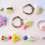Create eye-catching jewellery with hand-painted imitation pearls