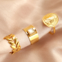 Create unique combinations with our new stainless steel rings