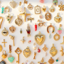 Create unique jewellery with hearts, country, and smiley charms