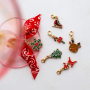 Create your own Christmas decorations with metal charms