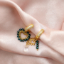 Create unique earrings and necklaces with top facet beads