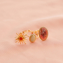 Inspiration time with stainless steel rings with enamel