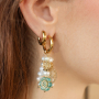 Mix & match with acrylic beads and golden details