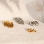 Get creative with stainless steel earrings and bracelets