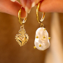 Make unique earrings with our new stainless steel creoles with eyelet