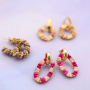 Get inspired with top faceted earrings and charms