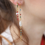 Inspiration time with stainless steel findings belcher chain with colours