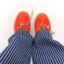 Playful combinations with laces