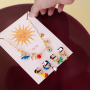 How to make cheerful jewellery with metal charms with enamel