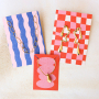Combine trendy earrings with unique jewellery cards