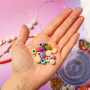Cheerful bracelet inspiration with acrylic beads