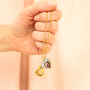 Make unique jewellery with brass charms