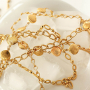 Inspiration time with stainless steel findings belcher chain