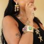 Be creative with metal jewellery