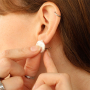 Create beautiful earrings with stainless steel findings