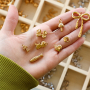 Get inspired with stainless steel Christmas charms and beads