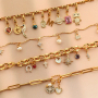 Create stylish necklaces and bracelets with Brass TQ metal charms and connectors