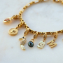 Create stylish necklaces and bracelets with Brass TQ metal charms and connectors
