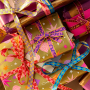 Make your gifts and creations extra festive with ribbon!