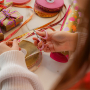 Make your gifts and creations extra festive with ribbon!