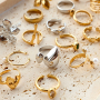 Get inspired by our trendy stainless steel rings