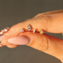 Inspiration time with stainless steel ear piercings