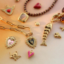 Jewellery making with stainless steel charms