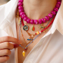 Create colourful jewellery with stainless steel charms