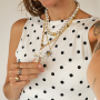 Create jewellery sets with stainless steel rings and charms