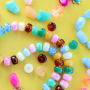 Time for inspiration with acrylic beads