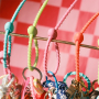 Mix findings for keychains & phone cords 