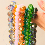 Get inspired by faceted beads 