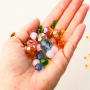 Get inspired by faceted beads 
