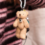 Bag charms for a festive look 