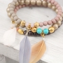 These jewellery with beautiful feathers are totally trendy and super fun to make yourself!
